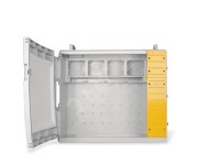 MBOX5 Корпус на 52 модуля 4 поста основание 136х125мм доп.пространство