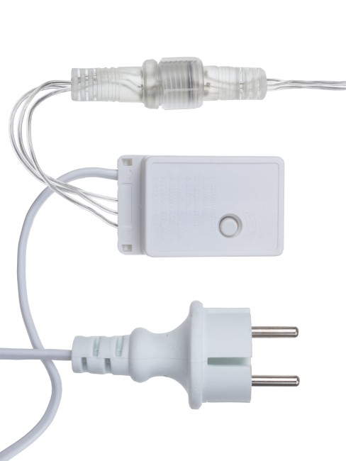 Гирлянда новогодняя "Бахрома" 2,5х0,6 м, белый свет, 8 режимов, наружное использование, IP44, TDM Гирлянда новогодняя "Бахрома" 2,5х0,6 м, белый свет, 8 режимов, наружное использование, IP44, TDM