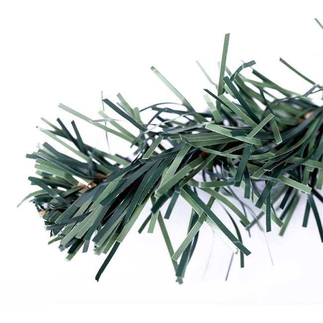 Еловый шлейф искусственный 2,7 м теплое белое свечение 80 LED Еловый шлейф искусственный 2,7 м теплое белое свечение 80 LED