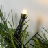 Еловый шлейф искусственный 2,7 м теплое белое свечение 80 LED