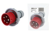 Вилка кабельная IP67 32А 3Р+РЕ+N 380В TDM Вилка кабельная IP67 32А 3Р+РЕ+N 380В TDM