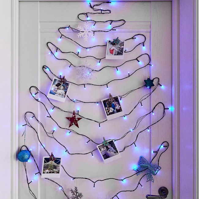 Гирлянда Твинкл Лайт 10 м, темно-зеленый ПВХ, 80 LED, цвет: Синий Гирлянда Твинкл Лайт 10 м, темно-зеленый ПВХ, 80 LED, цвет: Синий