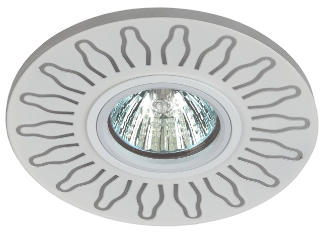 DK LD31 WH Точечные светильники ЭРА декор cо светодиодной подсветкой MR16, 220V, max 11W, белый