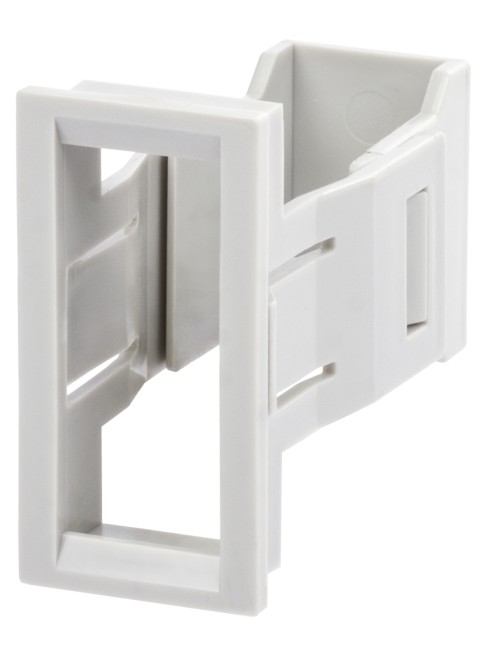 Панель лицевая для выреза в шкафу ПЛ-1, 1 модуль, пластик, без дверцы, IP40, серая TDM Панель лицевая для выреза в шкафу ПЛ-1, 1 модуль, пластик, без дверцы, IP40, серая TDM