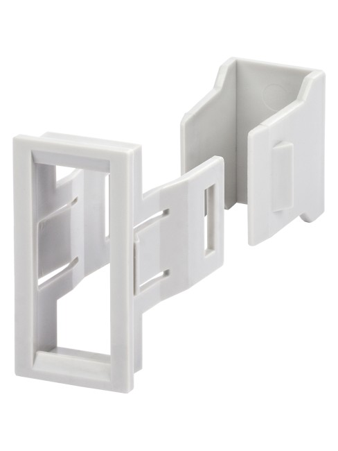 Панель лицевая для выреза в шкафу ПЛ-1, 1 модуль, пластик, без дверцы, IP40, серая TDM Панель лицевая для выреза в шкафу ПЛ-1, 1 модуль, пластик, без дверцы, IP40, серая TDM