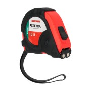 Рулетка измерительная Профи прорезиненный корпус, магнитная, 10м х 25мм