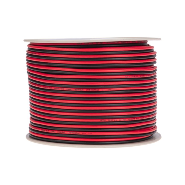 Кабель акустический 2х2,50мм², красно-черный, 100м PROconnect Кабель акустический 2х2,50мм², красно-черный, 100м PROconnect