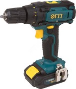 Дрель-Шуруповерт акк. 14.4 В, 0-450/1550 об/мин, 23.0 Нм, 1 (Li-Ion) 1.3 Ач, 1.5 ч., рез. накл., коробка Дрель-Шуруповерт акк. 14.4 В, 0-450/1550 об/мин, 23.0 Нм, 1 (Li-Ion) 1.3 Ач, 1.5 ч., рез. накл., коробка