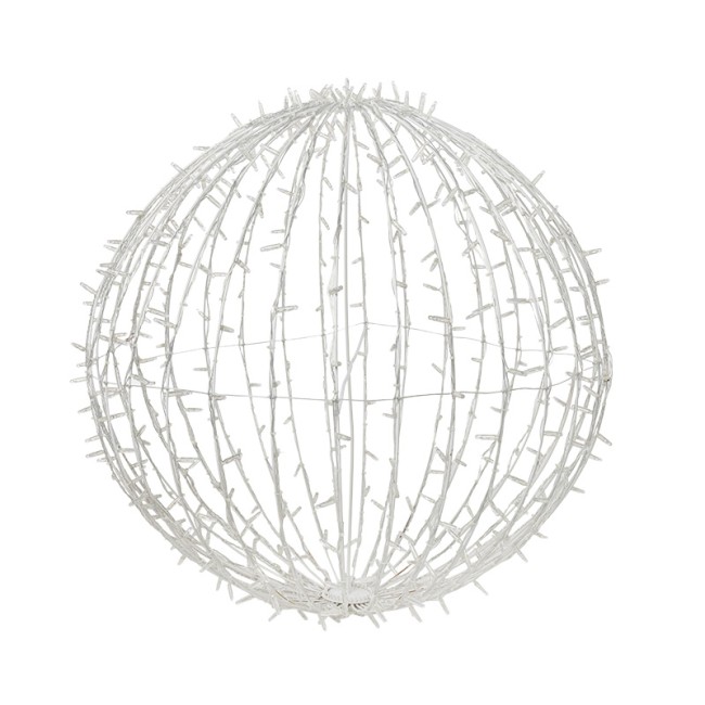 Шар светодиодный 230V, диаметр 80 см, 450 светодиодов, эффект мерцания, цвет белый NEON-NIGHT Шар светодиодный 230V, диаметр 80 см, 450 светодиодов, эффект мерцания, цвет белый NEON-NIGHT