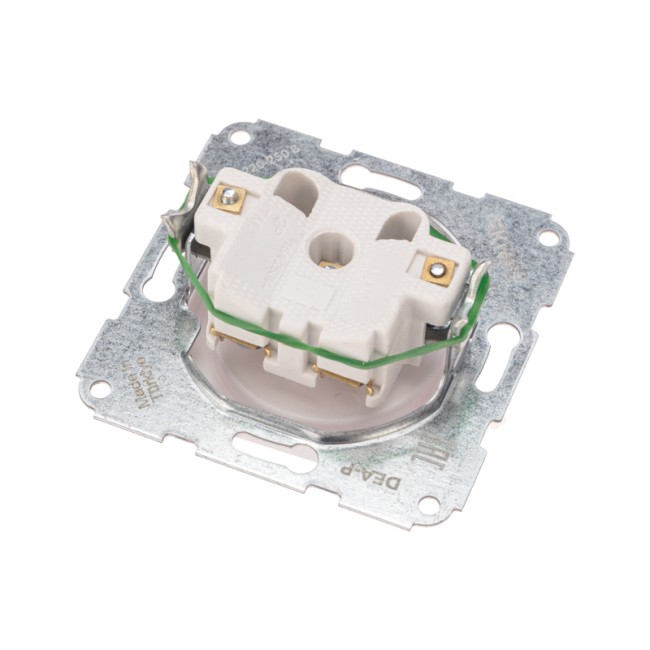 DEA Розетка 1-ая б/з с/у 10А мех. Бел KRANZ DEA Розетка 1-ая б/з с/у 10А мех. Бел KRANZ