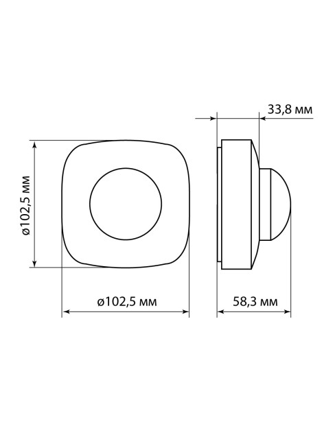 Датчик движения потол. ДДП-06 (присут.) 2000Вт, 10-1800с, 20м , 3+Лк, 180(сб.)+360(св.)гр, IP20, TDM Датчик движения потол. ДДП-06 (присут.) 2000Вт, 10-1800с, 20м , 3+Лк, 180(сб.)+360(св.)гр, IP20, TDM