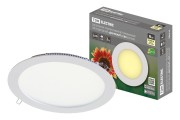 Светильник ультратонкий встраиваемый светодиодный "Даунлайт" СВО (белый) 6 Вт 3000К TDM  Светильник ультратонкий встраиваемый светодиодный "Даунлайт" СВО (белый) 6 Вт 3000К TDM