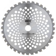 Диск для триммера, карбидные режущие зубья 255х25.4х40Т