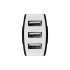 Зарядное устройство в прикуриватель REXANT 3 x USB, 1000mA, черное