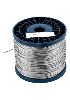 Трос 4,0мм стальной оцинкованный (250м)