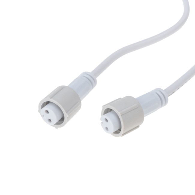 Разветвитель -Y для уличных гирлянд Professional (1 вход, 2 выхода) белый ПВХ