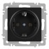 Розетка 1-м СП Accent 6-202-05 16А IP20 250В 2P+E Schuko антрацит Intro Б0063693 Розетка 1-м СП Accent 6-202-05 16А IP20 250В 2P+E Schuko антрацит Intro Б0063693