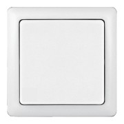 ХИТ Выключатель одноклавишный наружный 250В 6А белый ХИТ Выключатель одноклавишный наружный 250В 6А белый