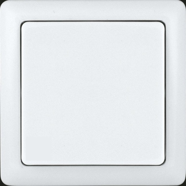 ХИТ Выключатель одноклавишный наружный 250В 6А белый