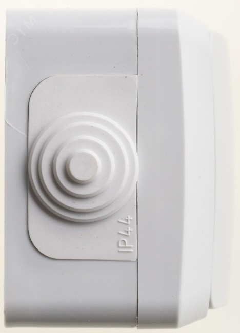 ЭТЮД Переключатель одноклавишный наружный IP44 серый