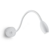 Светильник настенный светодиодный 3w 3700К на гибком основании белый Светильник настенный светодиодный 3w 3700К на гибком основании белый