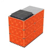 Колодец пластиковый для кабельной канализации с   пластиковым люком, F0,1500х750х1125 Колодец пластиковый для кабельной канализации с   пластиковым люком, F0,1500х750х1125