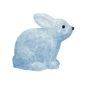 ULD-M2724-032/STA WHITE IP20 RABBIT Фигура светодиодная «Кролик», 32 светодиода, 27*14*24 см, цвет свечения-белый, IP20.