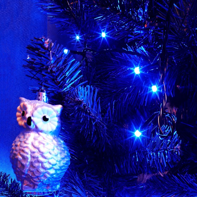 Гирлянда Твинкл Лайт 15 м, темно-зеленый ПВХ, 120 LED, цвет синий Гирлянда Твинкл Лайт 15 м, темно-зеленый ПВХ, 120 LED, цвет синий