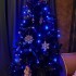 Гирлянда Твинкл Лайт 15 м, темно-зеленый ПВХ, 120 LED, цвет синий
