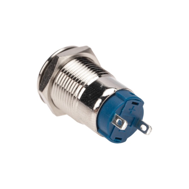 Кнопка антивандальная Ø12 Фикс (2с) OFF-ON выпуклая (A12-B2) REXANT Кнопка антивандальная Ø12 Фикс (2с) OFF-ON выпуклая (A12-B2) REXANT