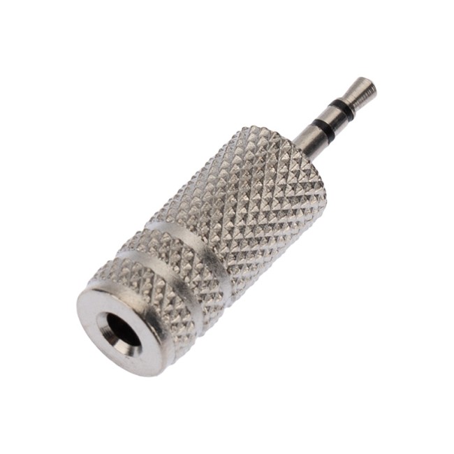 Переходник 2,5мм стерео штекер - 3,5мм стерео гнездо, металл REXANT Переходник 2,5мм стерео штекер - 3,5мм стерео гнездо, металл REXANT