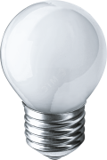 Лампа накаливания декоративная ДШ 60вт Р45 230в Е27 матовая (шар) Лампа накаливания декоративная ДШ 60вт Р45 230в Е27 матовая (шар)