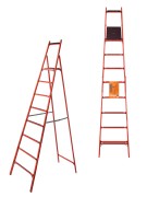 Стремянка диэлектрическая СД-2.5, 8 ступеней, высота площадки 2,5 м, до 50 кВ, "ЭкспертЭлектрик" TDM Стремянка диэлектрическая СД-2.5, 8 ступеней, высота площадки 2,5 м, до 50 кВ, "ЭкспертЭлектрик" TDM