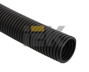 Труба гофрированная ПНД 40 мм с протяжкой черная (15м)