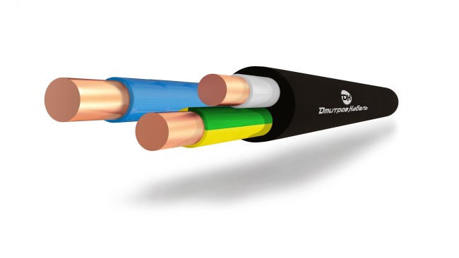 Кабель силовой ППГнг(A)-HF 4х10 ТРТС