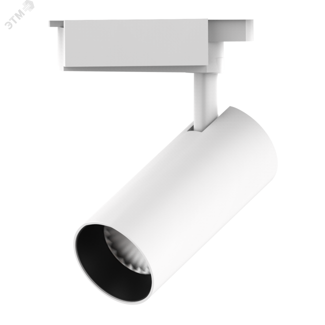 Светильник трековый однофазный ДПО LED-16 Вт 1390 Лм 4000K IP20 белый 65х210 мм цилиндр угол 24 грд 180-240 В Track Gauss Светильник трековый однофазный ДПО LED-16 Вт 1390 Лм 4000K IP20 белый 65х210 мм цилиндр угол 24 грд 180-240 В Track Gauss