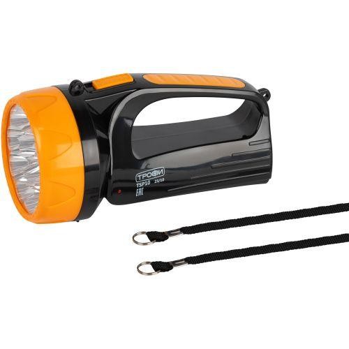 Фонарь-прожектор аккумуляторный TSP10 15LED 2 режима 4В 1.5А.ч ЗУ 220В (картон. упак.) Трофи Б0016537 Фонарь-прожектор аккумуляторный TSP10 15LED 2 режима 4В 1.5А.ч ЗУ 220В (картон. упак.) Трофи Б0016537