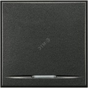 Axolute Кнопка 1Р (NO) 16А 250 В~ 2 модуля антрацит Axolute Кнопка 1Р (NO) 16А 250 В~ 2 модуля антрацит