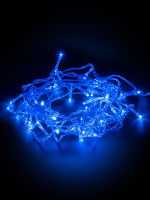 Гирлянда светодиодная СГ50Г5, голубая, 5м, 8 режимов, 250 В, TDM Гирлянда светодиодная СГ50Г5, голубая, 5м, 8 режимов, 250 В, TDM