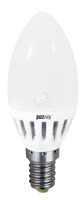 Лампа светодиодная LED 5Вт E14 400Лм белый матовая свеча 230V/50Hz ECO