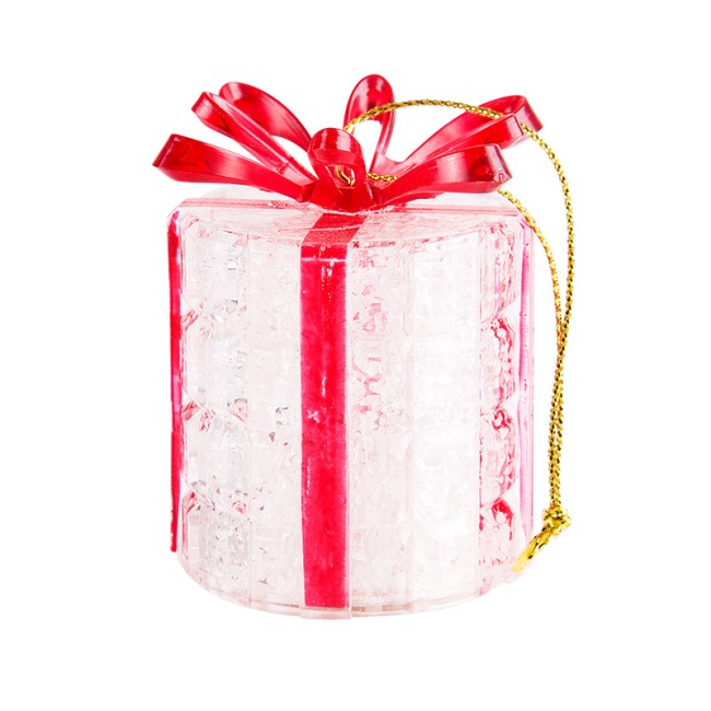 Фигура светодиодная на подставке Новогодний подарок, RGB Фигура светодиодная на подставке Новогодний подарок, RGB