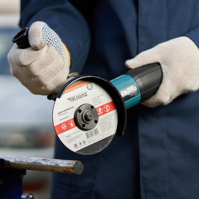 Диск отрезной по металлу (125х1.2х22.23 мм) Kranz Диск отрезной по металлу (125х1.2х22.23 мм) Kranz