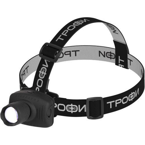 Фонарь GB-301 налобный 3Вт 3хААА карт. упак. Трофи Б0030187 Фонарь GB-301 налобный 3Вт 3хААА карт. упак. Трофи Б0030187