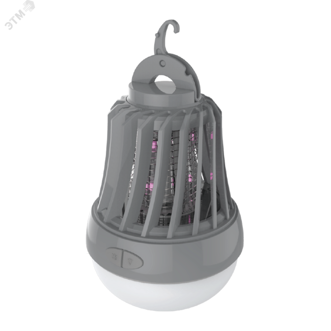 Светильник антимоскитный 7 Вт с подвесом от батареек 3AAА Mosquito Gauss