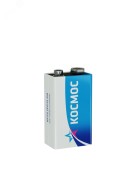 Элемент питания 6F22 (крона) 9V Zinc carbon 1S  Космос Элемент питания 6F22 (крона) 9V Zinc carbon 1S  Космос