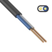 Кабель силовой медный ВВГ-Пнг(А)-LS 2x1,5 мм² 100 м, ГОСТ 31996-2012, ТУ 16.К71-310-2001 Кабель силовой медный ВВГ-Пнг(А)-LS 2x1,5 мм² 100 м, ГОСТ 31996-2012, ТУ 16.К71-310-2001
