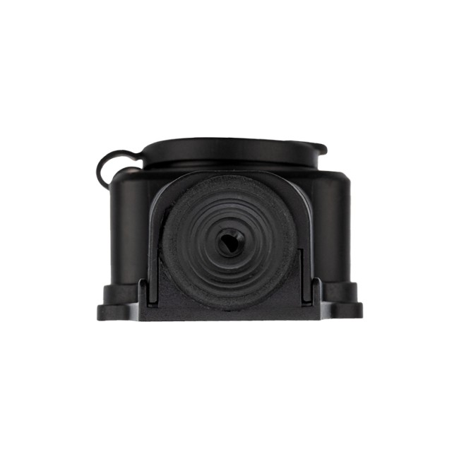 Розетка штепсельная четырехместная влагозащищенная, с/з, 16 А, IP54 каучук REXANT