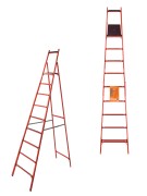 Стремянка диэлектрическая СД-3.0, 9 ступеней, высота площадки 3 м, до 50 кВ, "ЭкспертЭлектрик" TDM Стремянка диэлектрическая СД-3.0, 9 ступеней, высота площадки 3 м, до 50 кВ, "ЭкспертЭлектрик" TDM