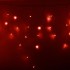 Гирлянда светодиодная Бахрома (Айсикл), 4,8х0,6м, 176 LED КРАСНЫЙ, прозрачный ПВХ, IP65, постоянное свечение, 230В NEON-NIGHT (шнур питания в комплекте)