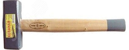 Кувалда кованая в сборе, деревянная эргономичная ручка 5.5 кг